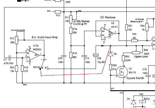 Schaltungsdetail