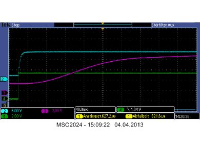 Umschalten 10V Bereich =&gt; 1V